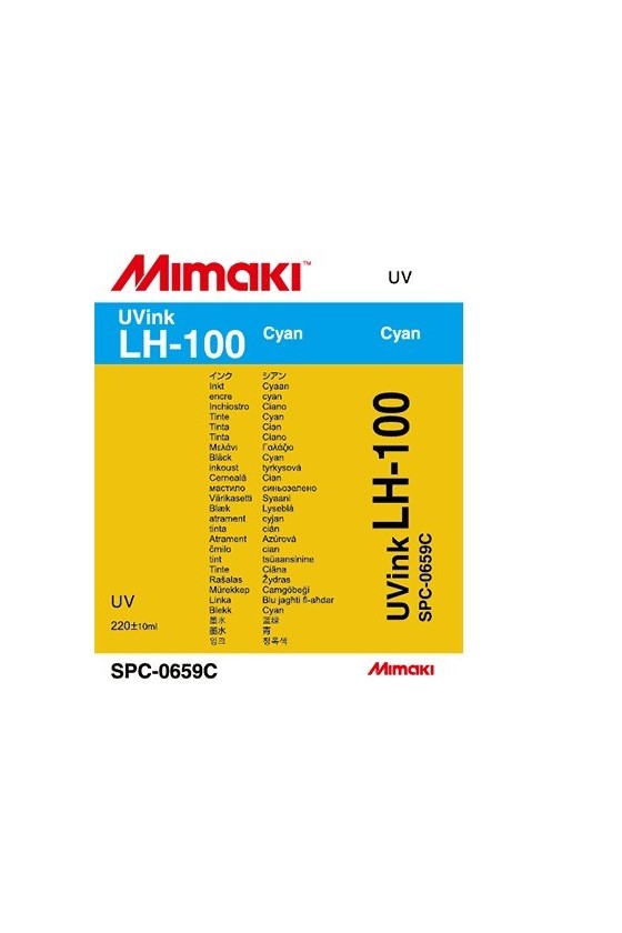 LH100 UV LED Rigid Ciano 200ml