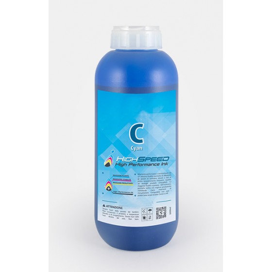 HighSpeed bottiglia da 1 litro disponibile CMYK e Cleaning