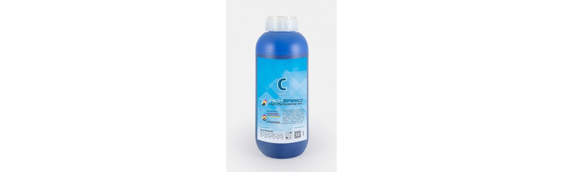 HighSpeed bottiglia da 1 litro disponibile CMYK e Cleaning