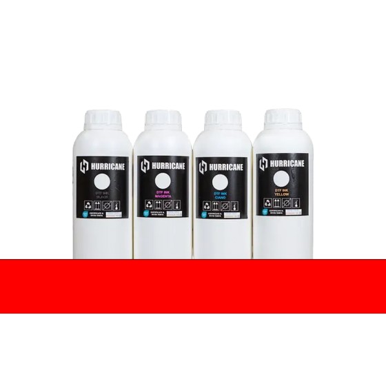 DTF INK "Basic" Red 1L