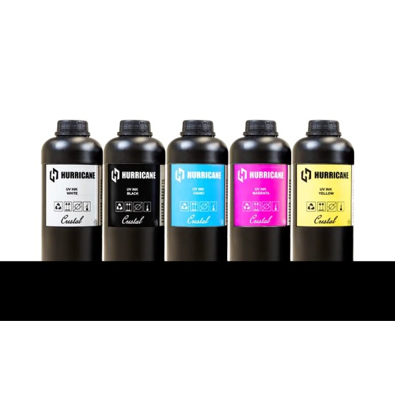 DTF UV INK "Cristal" Nero 1L