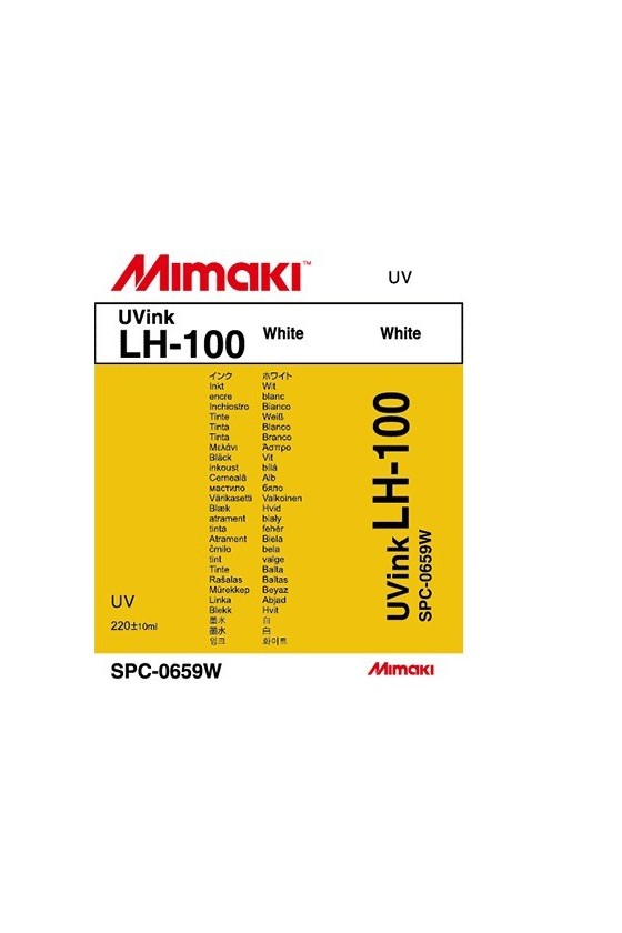 LH100  INK UV LED RIGID white 200ML